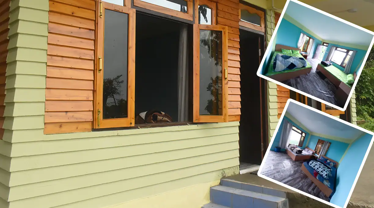 Fikkalay Harmony Homestay front view, Kalimpong, West Bengal