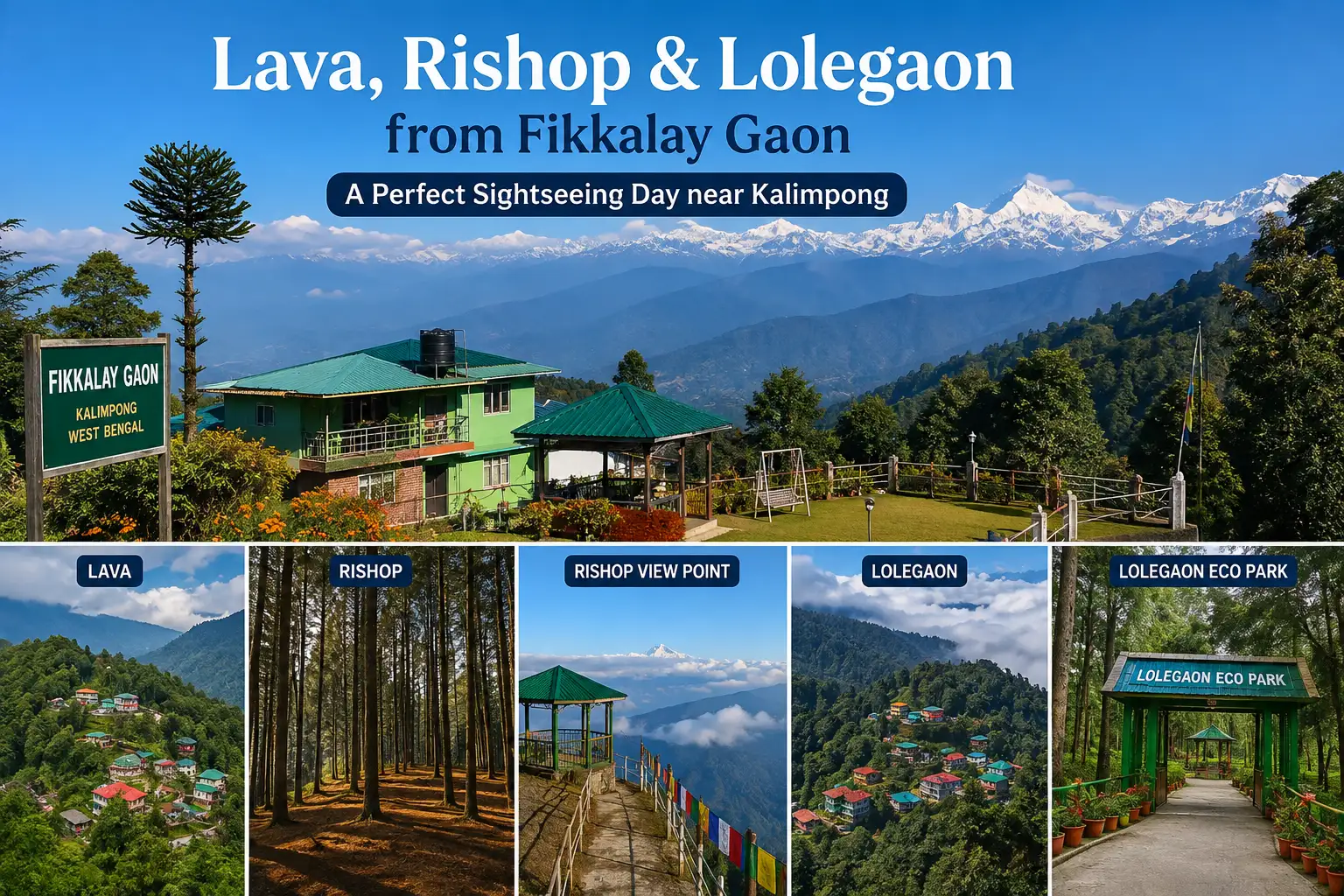 Lava, Rishop & Lolegaon from Fikkalay Gaon: A Complete One-Day Sightseeing Guide
